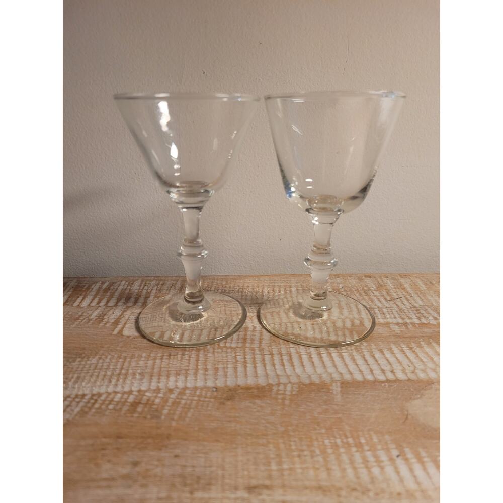 Vintage Midcentury Cordial Glasses